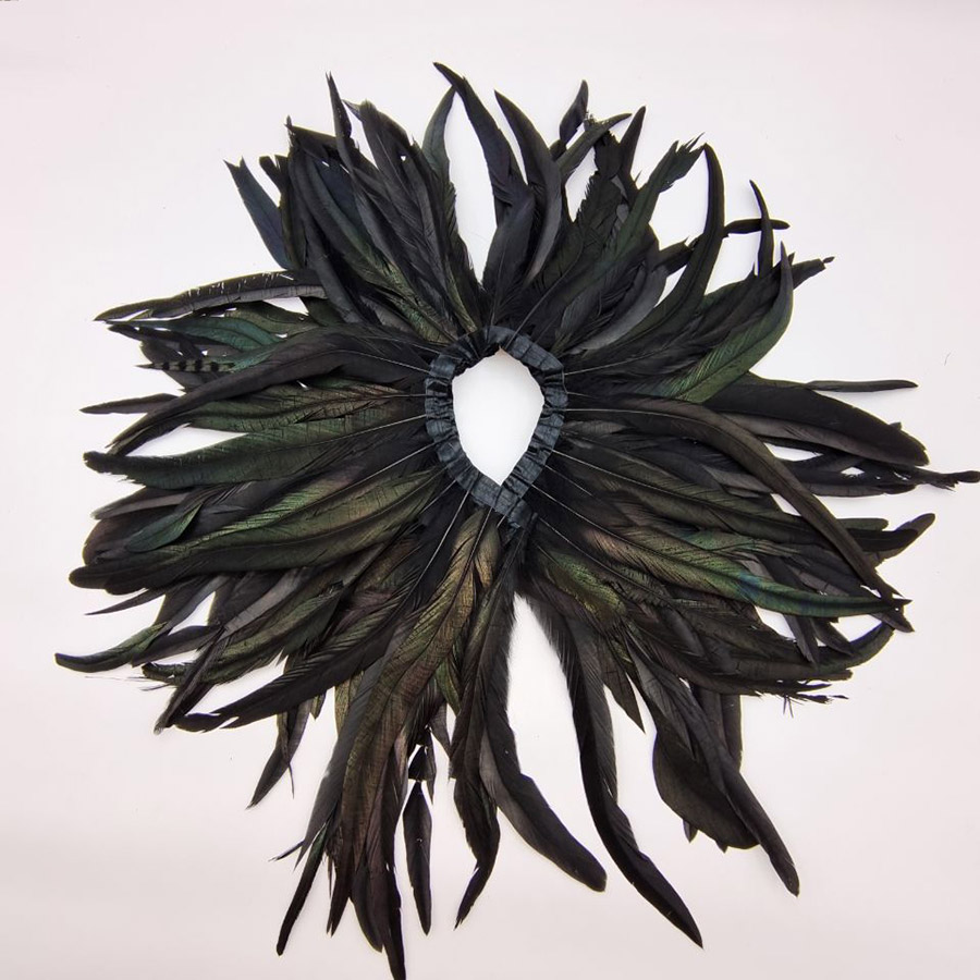 10Yards Black Rooster Tail Fea - Feather Trim Marabou ulasan dan harga