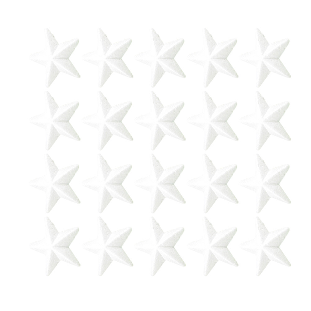 20Pcs Foam Ball Star Decoratio - Craft Embellishment ulasan dan harga