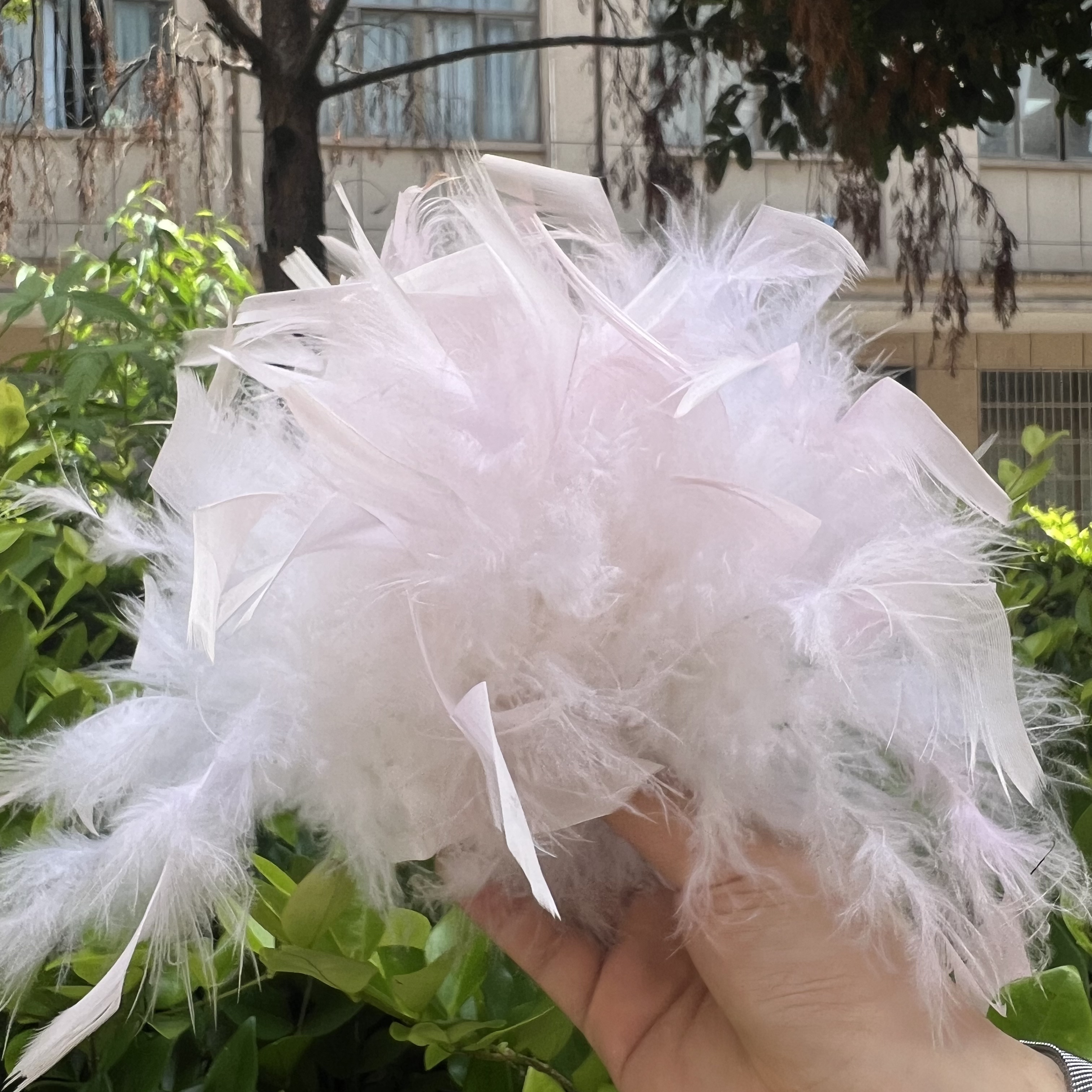 10m Dyed Turkey Feather Trims  - Feather Trim Marabou ulasan dan harga