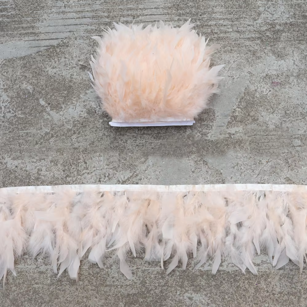 10m Dyed Turkey Feather Trims  - Feather Trim Marabou ulasan dan harga