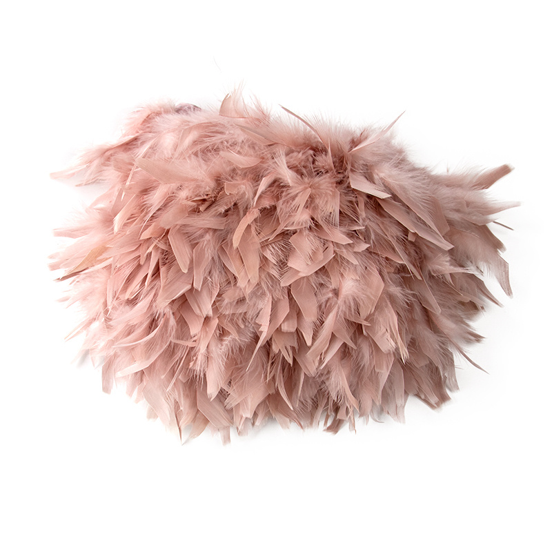 2Meters Natural Turkey Feather - Feather Trim Marabou ulasan dan harga