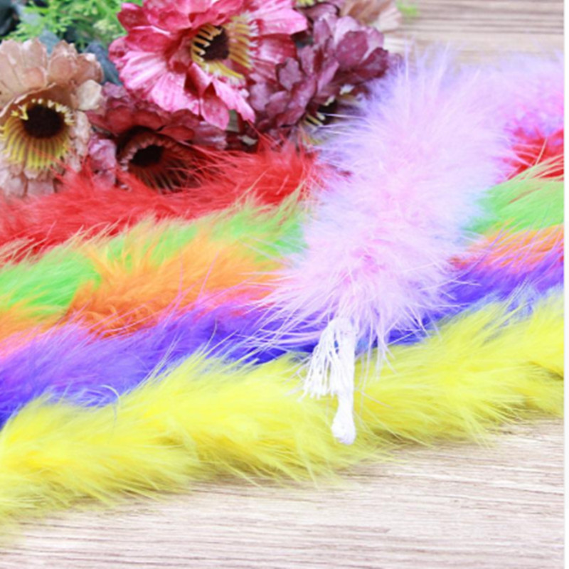 2yard/Length Turkey Feather fl - Feather Trim Marabou ulasan dan harga