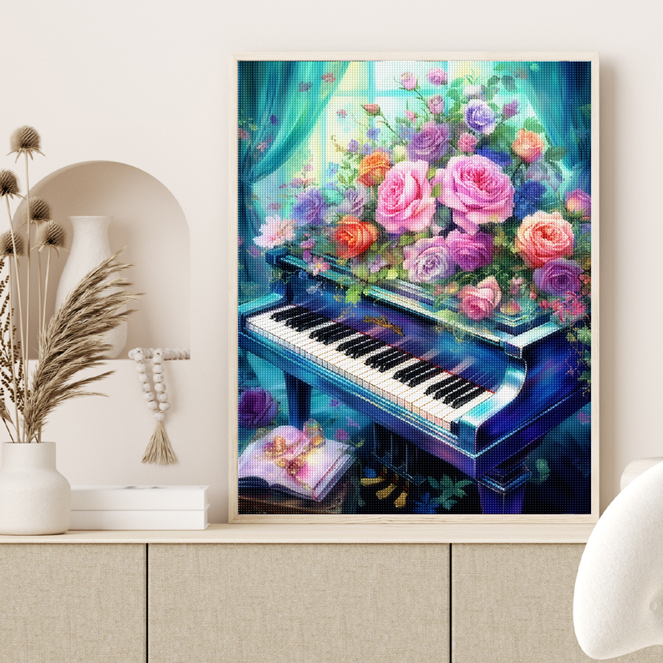 1pc frameless  Diamond Paintin - Embroidery Embellishments ulasan dan harga