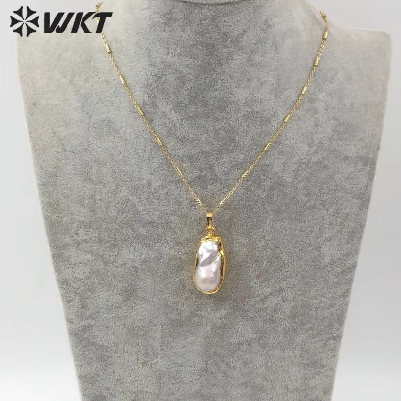 WT-JN063 Natural Freshwater Pe - Pearl Trim Chain ulasan dan harga